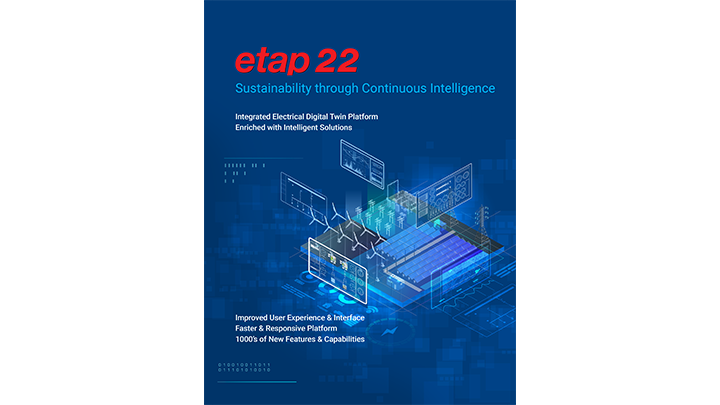 ETAP 22 New Features brochure