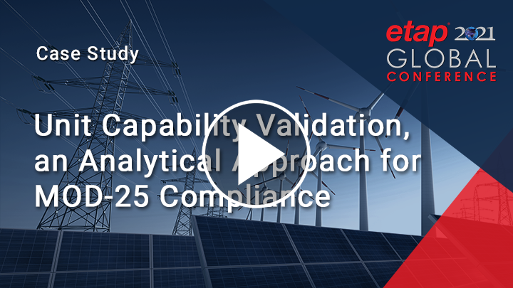 Unit Capability Validation, an Analytical Approach for MOD-25 Compliance