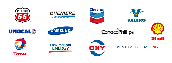 石油和天然气用户徽标