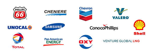 Oil & Gas Users logos