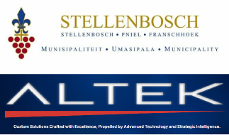 Stellenbosch Municipality and Altek Solutions logos