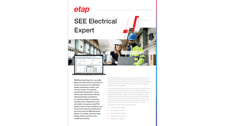 Flyer SEE Electrical Expert V5R2