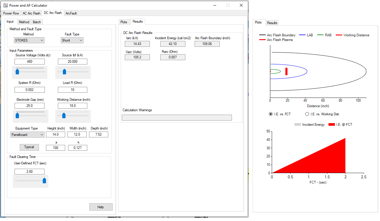 DC Arc Flash Calculator DC Arc Flash Calculation Software