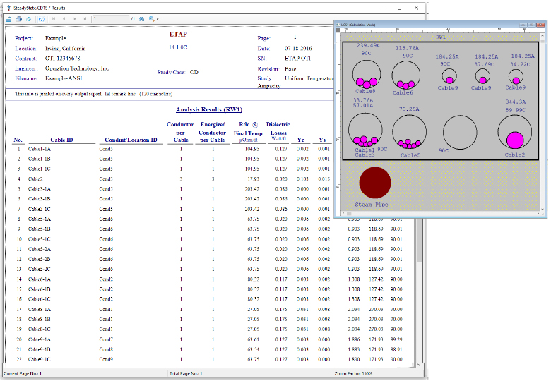 Uniform Temperature - Ampacity Calculation Software Uniform Temperature - Ampacity Calculation Software