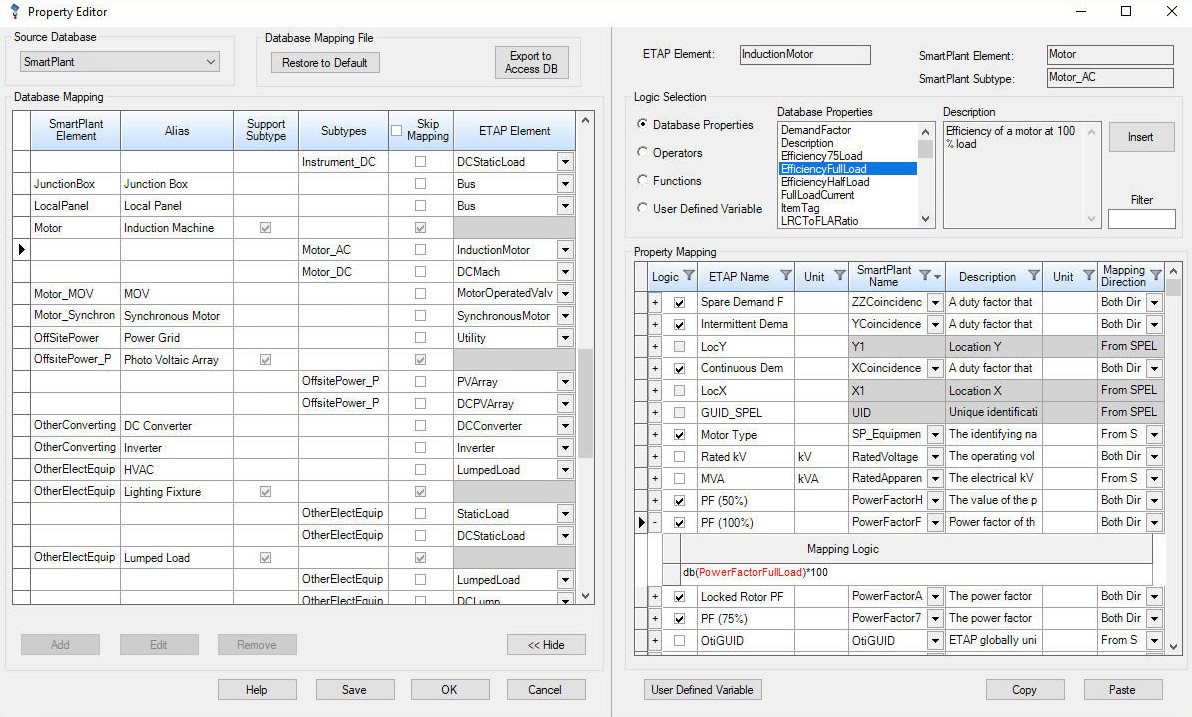 Etap Universal Mapping Interface Editor. Etap Universal Mapping Tool Data Exchange Data Import Export etap universal mapping interface editor. etap universal mapping tool data exchange data import export