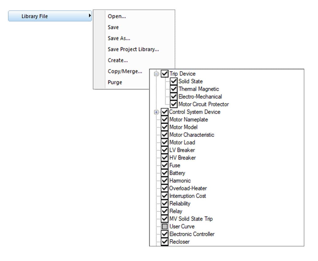 ETAP Engineering Equipment Library