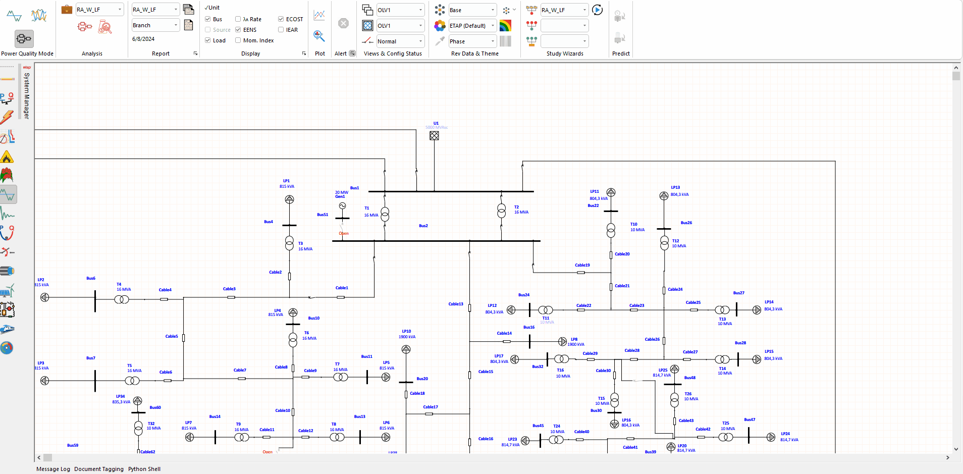 Electical System Reliablity Assessment Software Electical System Reliablity Assessment Software