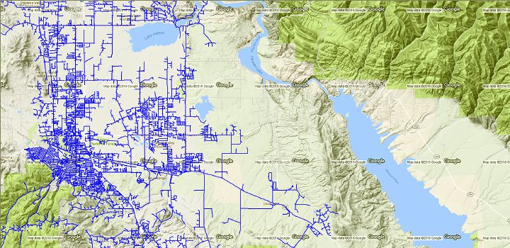 Intelligent Network Builders Geospatial Electrical Diagram