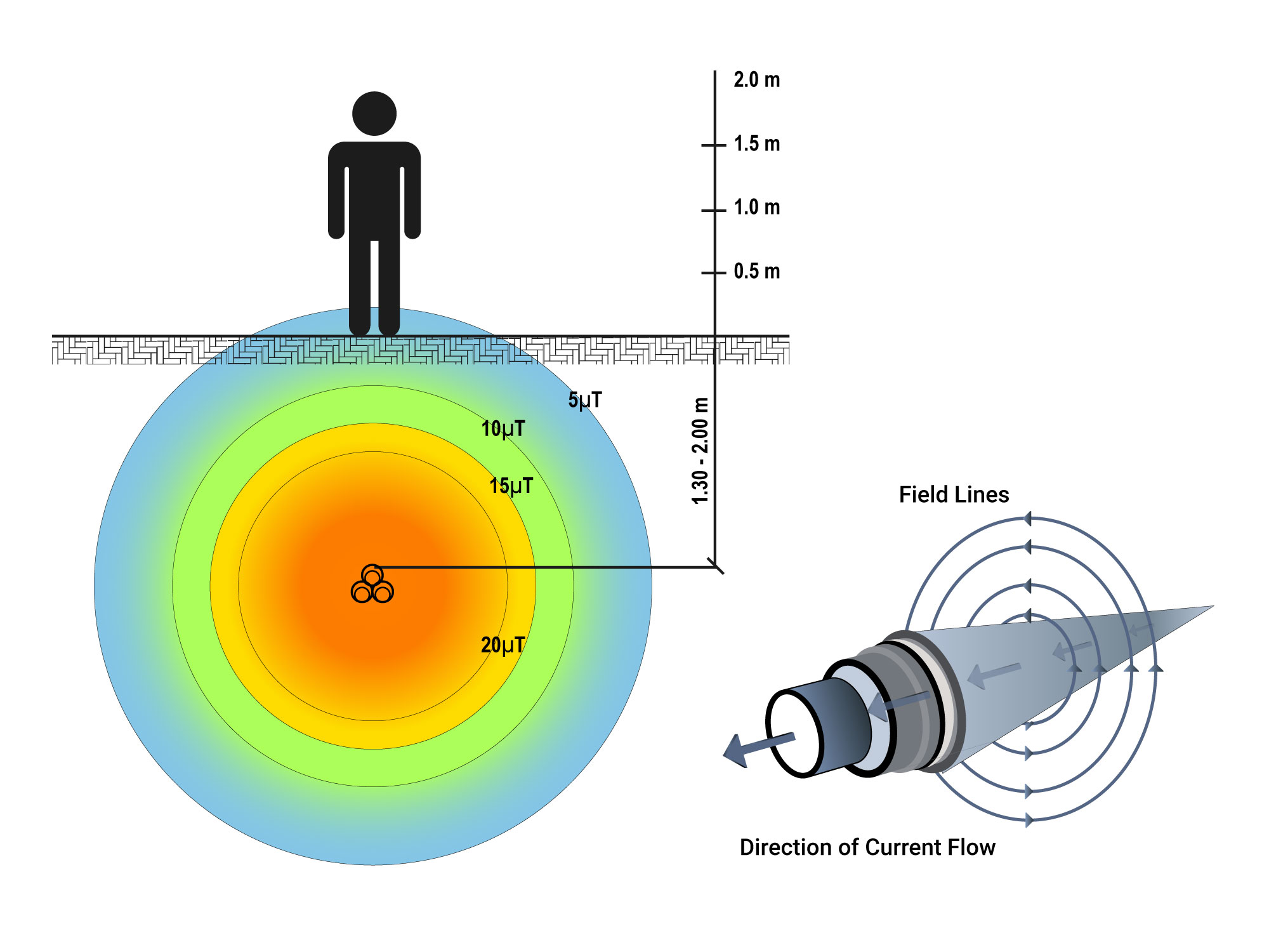 Magnetic field exposure analysis features