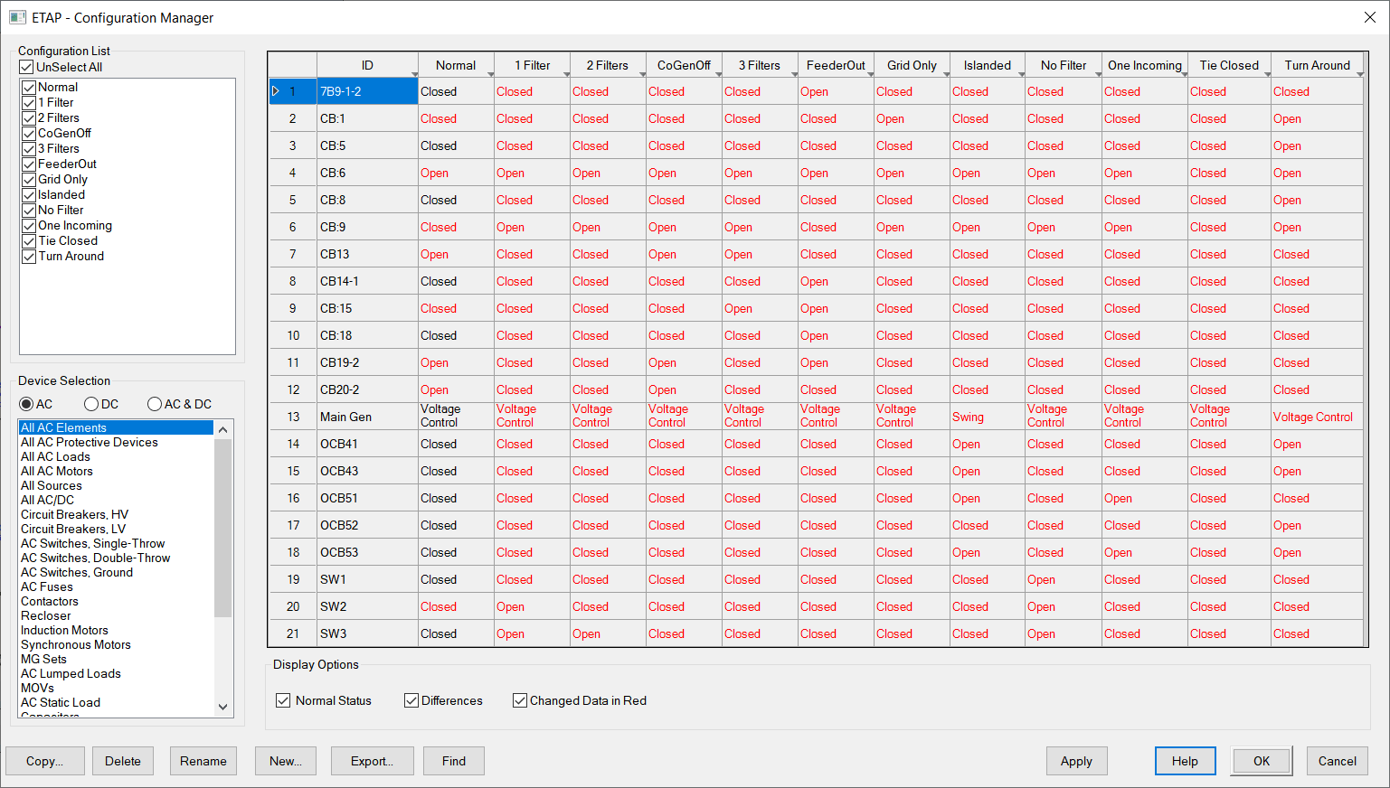 ETAP Configuration Manager ETAP Configuration Manager