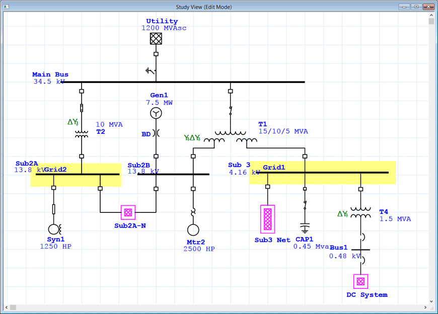 Intelligent Transmission One-Line Diagram | Base Package ... Intelligent Transmission One-Line Diagram | Base Package ...