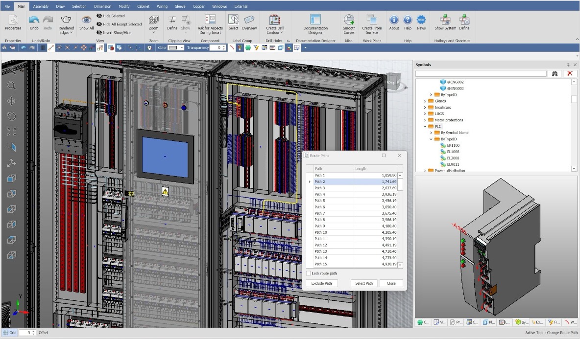 3D Panel Features