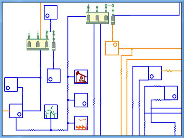 Substation & Equivalent Circuit Diagram