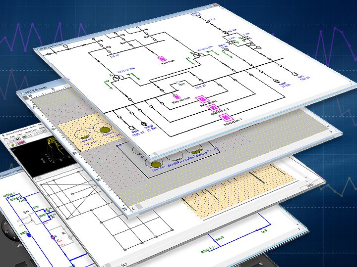 Electrical Single-Line Diagram & Power Network Modeling
