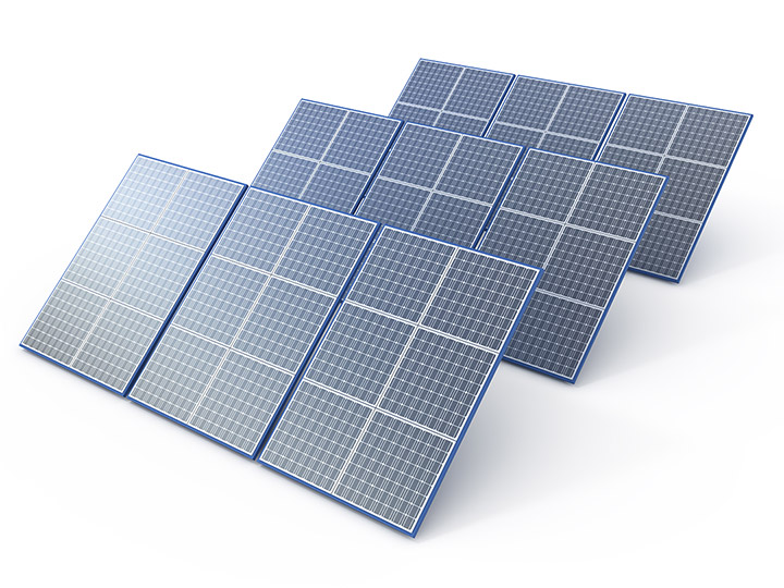 Photovoltaic array  panels