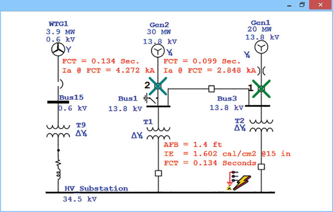 Arcing Fault Hazard Evaluation for Medium and High Voltage Systems