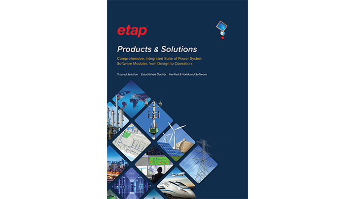 ETAP 제품 및 솔루션