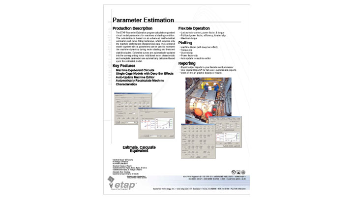 Parameter Estimation