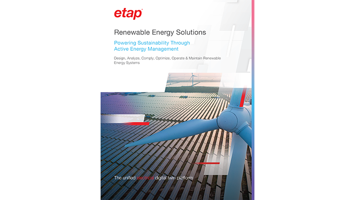 ETAP Renewable Brochure