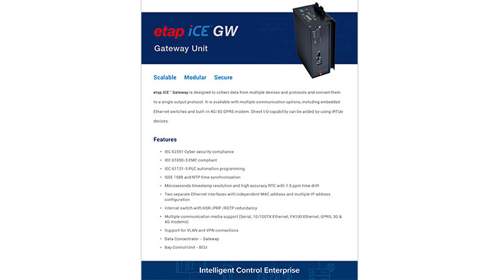 ETAP iCE Gateway