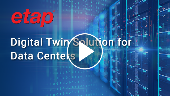 데이터 센터의 ETAP 디지털 융합 솔루션