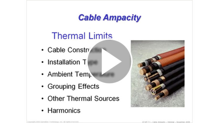 ETAP 7.1 - Cable Ampacity - Part 2