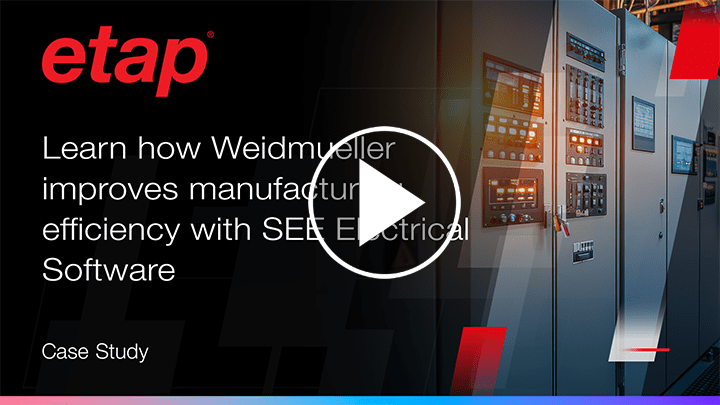 Learn How Weidmueller Improves Manufacturing Efficiency with the SEE Electrical Software Suite