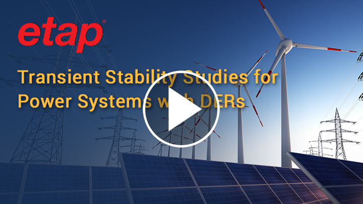 Stability Studies for Power Systems with DERs