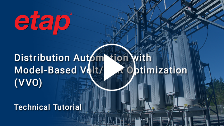 Distribution Automation with Model-Based Volt/Var Optimization (VVO)